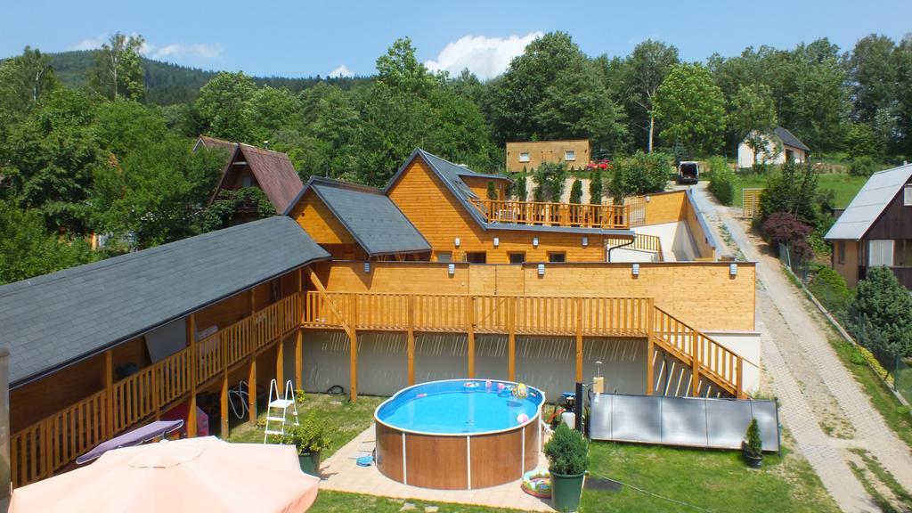 Chaty pod Sokolím Hřbetem Česká Ves Exteriér fotografie